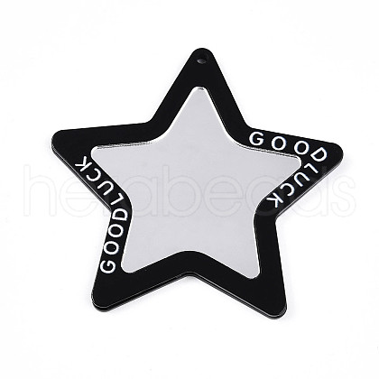 Acrylic Big Pendants OACR-N139-03-1