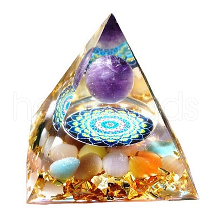 Orgonite Pyramid Resin Energy Generators PW-WG9ADEB-02-1