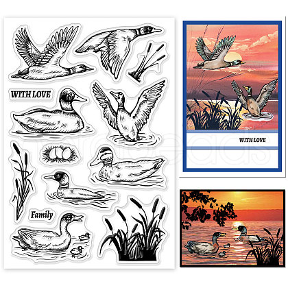 Custom PVC Plastic Clear Stamps DIY-WH0448-0568-1