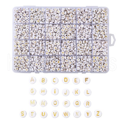Plating Acrylic Beads PACR-X0001-05-1