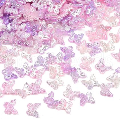 Pearlized ABS Plastic Imitation Pearl Beads KY-P021-04B-08-1