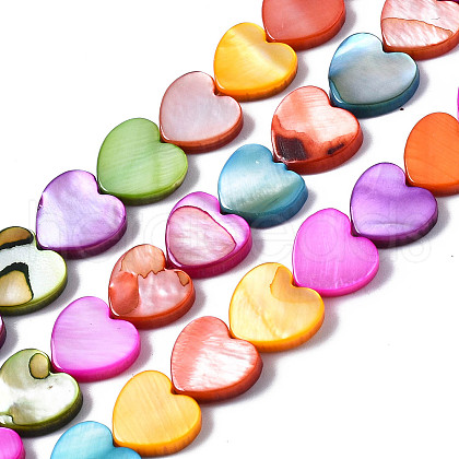 Natural Freshwater Shell Beads Strands X-SHEL-S278-024A-1