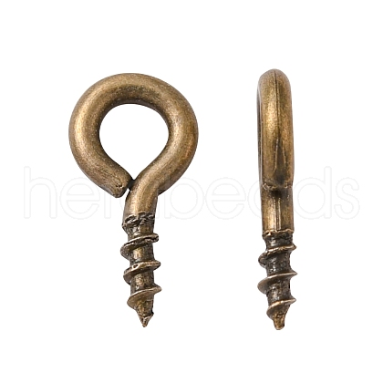 Iron Screw Eye Pin Peg Bails E561Y-AB-FF-1