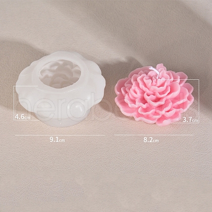 3D Lotus DIY Silicone Candle Molds PW-WG61918-04-1