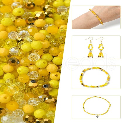 Mixed Styles Glass Beads GLAA-YWC0004-01E-1
