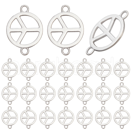 SUNNYCLUE 50Pcs Tibetan Style Alloy Connector Charms TIBE-SC0009-41-1