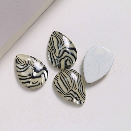 Resin Cabochons CRES-D306-04B-1