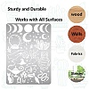 Magic Theme Stainless Steel Metal Cutting Dies Stencils DIY-WH0289-085-5
