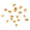 Brass Crimp Bead Covers X-KK-I681-13B-1