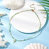 Summer Beach 304 Stainless Steel Pendant Necklaces for Women NJEW-JN05241-02-1