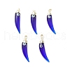 Handmade Evil Eye Lampwork Pendants LAMP-F031-01G-04-1