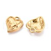 304 Stainless Steel Pendants STAS-T065-25G-2