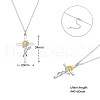 SHEGRACE Brass Pendant Necklaces JN995A-2