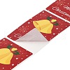 200Pcs Christmas Theme Paper Self-Adhesive Stickers DIY-M070-02U-3