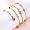 304 Stainless Steel Bone Rope Chain Necklaces NJEW-C073-05G-3