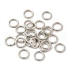 Alloy Closed Jump Rings KK-WH0052-05B-P-1