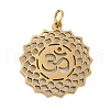 Ion Plating(IP) 304 Stainless Steel Pendants STAS-R135-17G-1