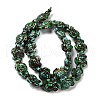 Synthetic Turquoise Dyed Beads Strands G-P507-05D-3