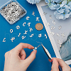 Unicraftale 304 Stainless Steel Letter Charms STAS-UN0003-70P-4