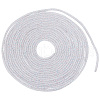 10 Yards PVC Tubular Synthetic Rubber Cord RCOR-WH0003-04C-1