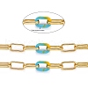 Handmade Brass Paperclip Chains CHC-H102-12G-A-2