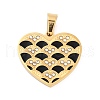 304 Stainless Steel Pendant STAS-M062-01G-E-1