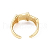 Brass Cuff Finger Rings RJEW-H227-01G-03-3