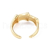 Brass Cuff Finger Rings RJEW-H227-01G-03-3