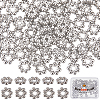 Beebeecraft 100Pcs 304 Stainless Steel Spacer Beads STAS-BBC0004-34B-1