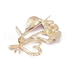 Flower Enamel Pins JEWB-C042-01A-G-2