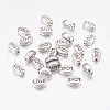 Tibetan Style Alloy Beads X-TIBEB-5850-AS-NR-1