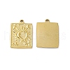 PVD Vacuum Plating 304 Stainless Steel Pendants STAS-G278-13G-1
