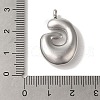 Non-Tarnish Ion Plating(IP) 304 Stainless Steel Pendants STAS-M017-08P-07-3