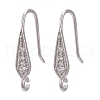 Anti-Tarnish Rhodium Plated 925 Sterling Silver X-STER-L054-16P-1