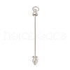 Alloy Bar Beadable Keychain for Jewelry Making DIY Crafts KEYC-A015-01P-1