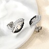 304 Stainless Steel Stud Earrings EJEW-F361-13P-5