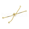925 Sterling Silver Box Chain with Stop Beads and Loops STER-Z001-110G-1