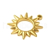 Ion Plating(IP) 304 Stainless Steel Pendants STAS-C104-25G-2