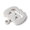 Non-Tarnish 304 Stainless Steel Charms STAS-O142-31P-3