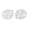 304 Stainless Steel Pendants STAS-N108-40P-2