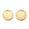 304 Stainless Steel Pendants STAS-N111-18G-1
