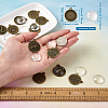 Craftdady DIY 12Pcs 12 Constellations Pendant Making Kits DIY-CD0001-13-6