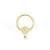 Brass Rhinestone Nipple Rings WG50E44-05-1
