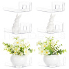 Transparent PET Plastic Wall Mounted Display Stands ODIS-WH0025-141-1