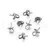 Non-Tarnish 304 Stainless Steel Cup Peg Bails Pendants STAS-S057-58B-P-3