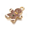 Christmas Theme Alloy Enamel Pendants FIND-M039-02I-2
