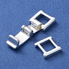Brass Watch Band Clasps KK-F880-21E-S-2