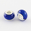 Large Hole Resin European Beads OPDL-R118-05B-2