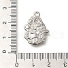 Anti-Tarnish 304 Stainless Steel Pendants STAS-I321-01P-3