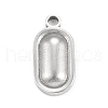 Non-Tarnish 304 Stainless Steel Pendants STAS-F287-50P-1